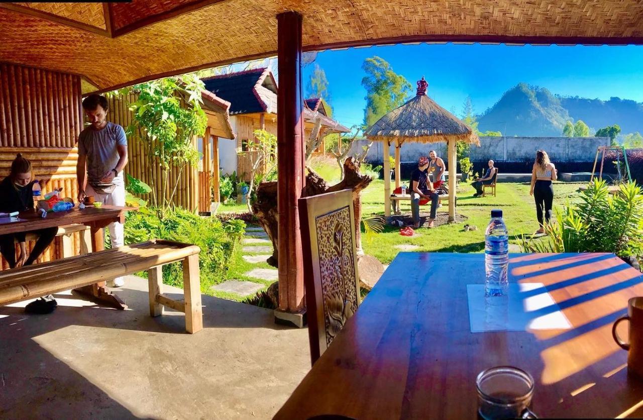 D'Yoga Bamboo House Hotel Kintamani Buitenkant foto