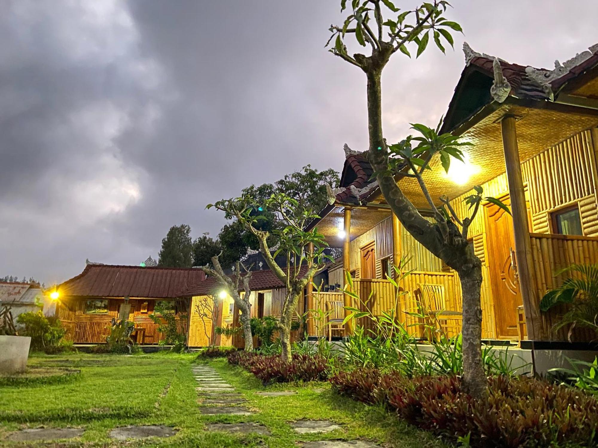 D'Yoga Bamboo House Hotel Kintamani Buitenkant foto