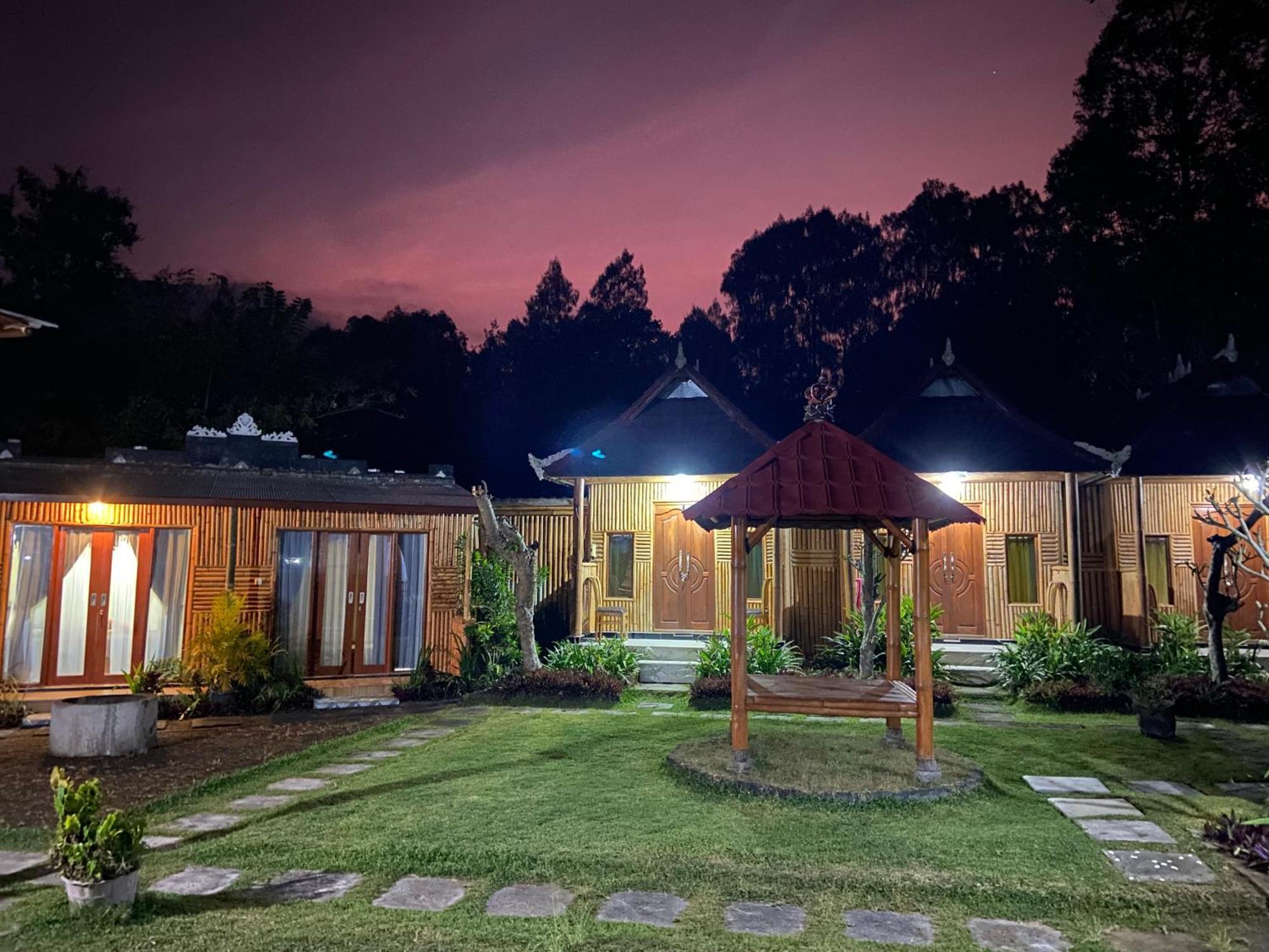 D'Yoga Bamboo House Hotel Kintamani Buitenkant foto