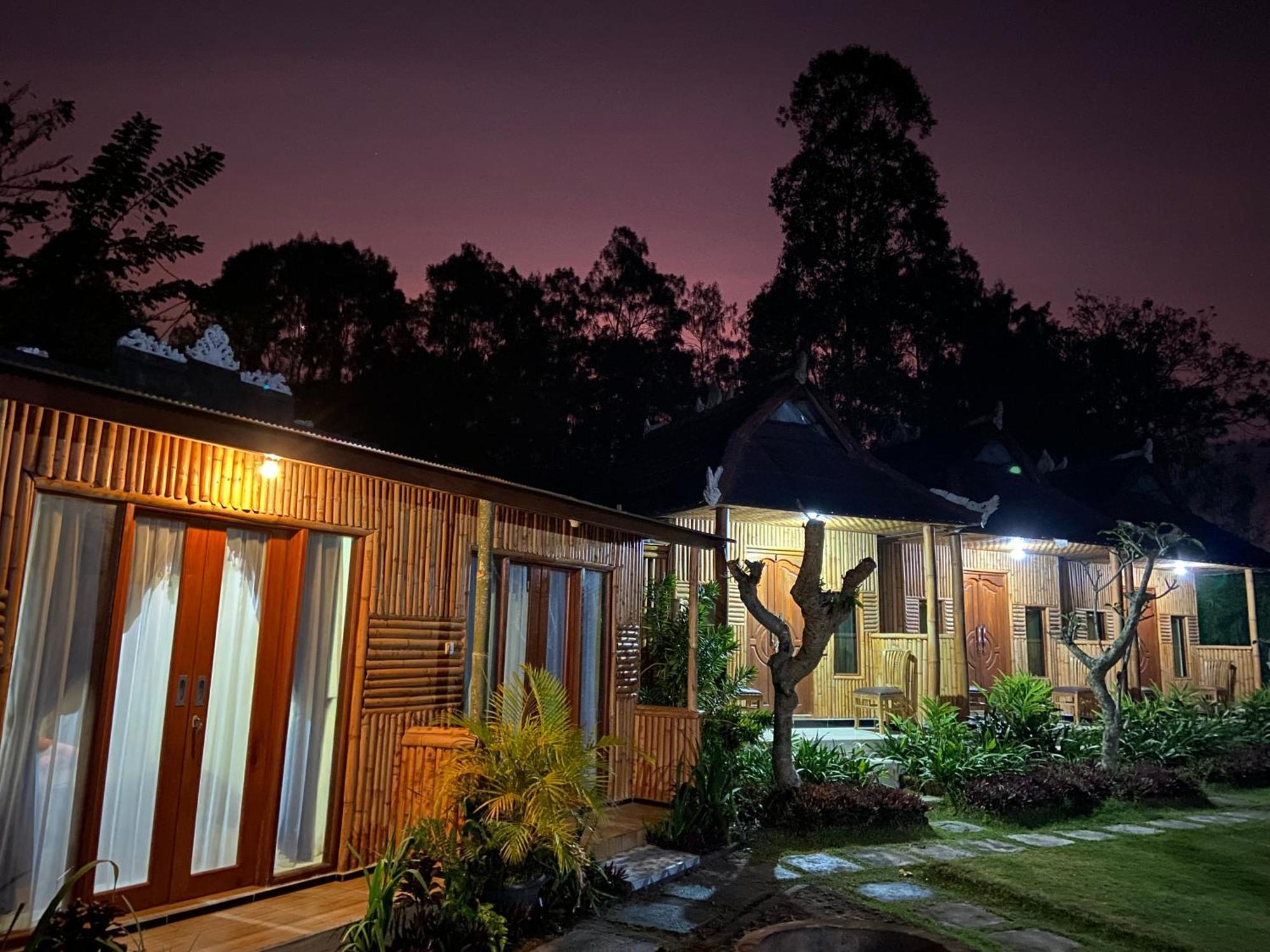 D'Yoga Bamboo House Hotel Kintamani Buitenkant foto