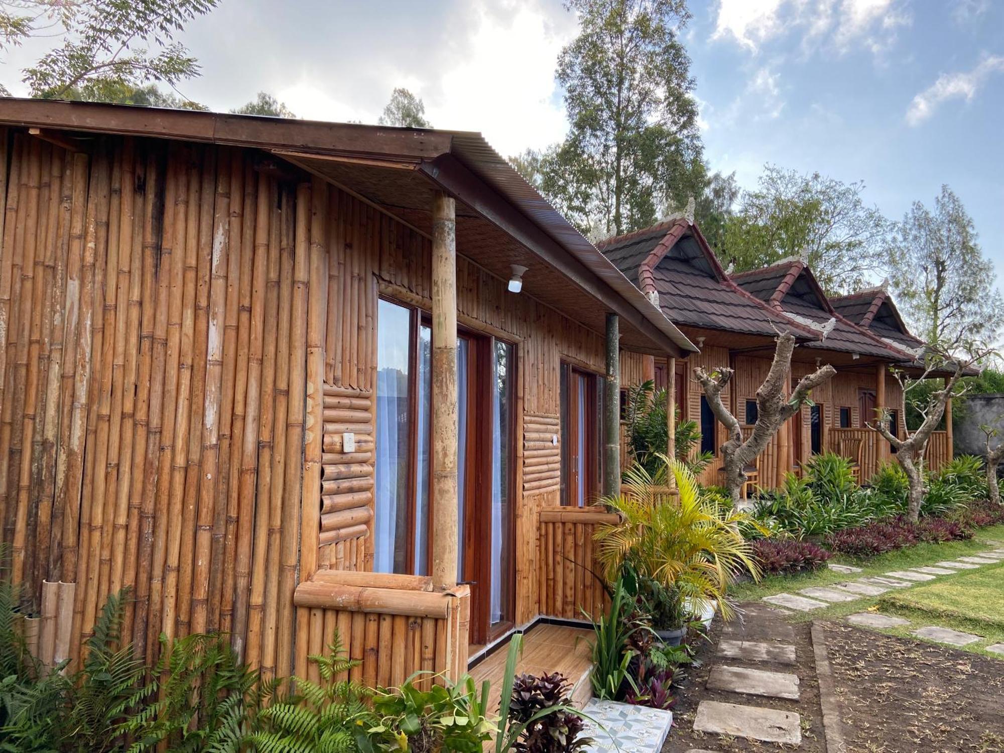 D'Yoga Bamboo House Hotel Kintamani Buitenkant foto