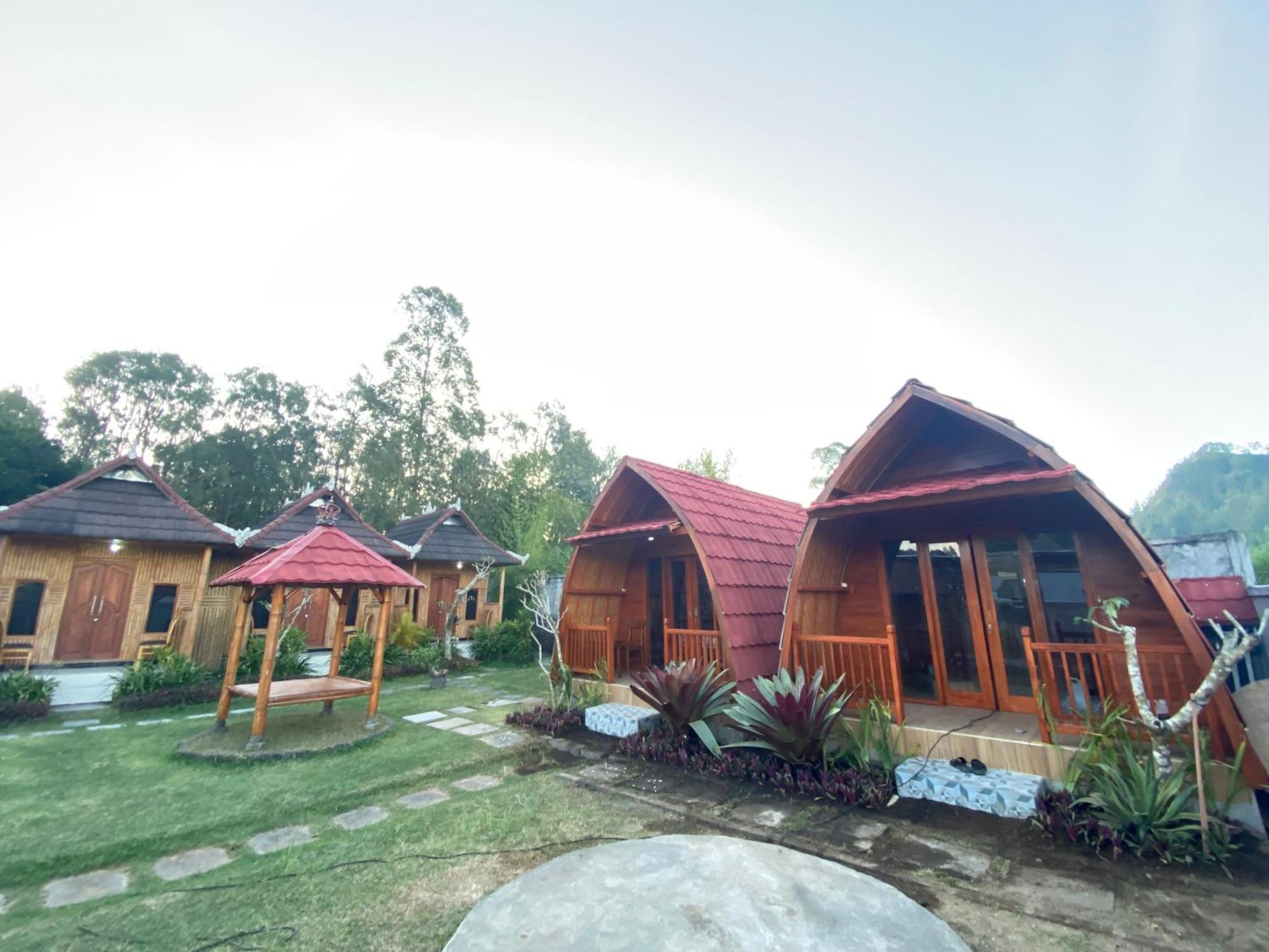 D'Yoga Bamboo House Hotel Kintamani Buitenkant foto