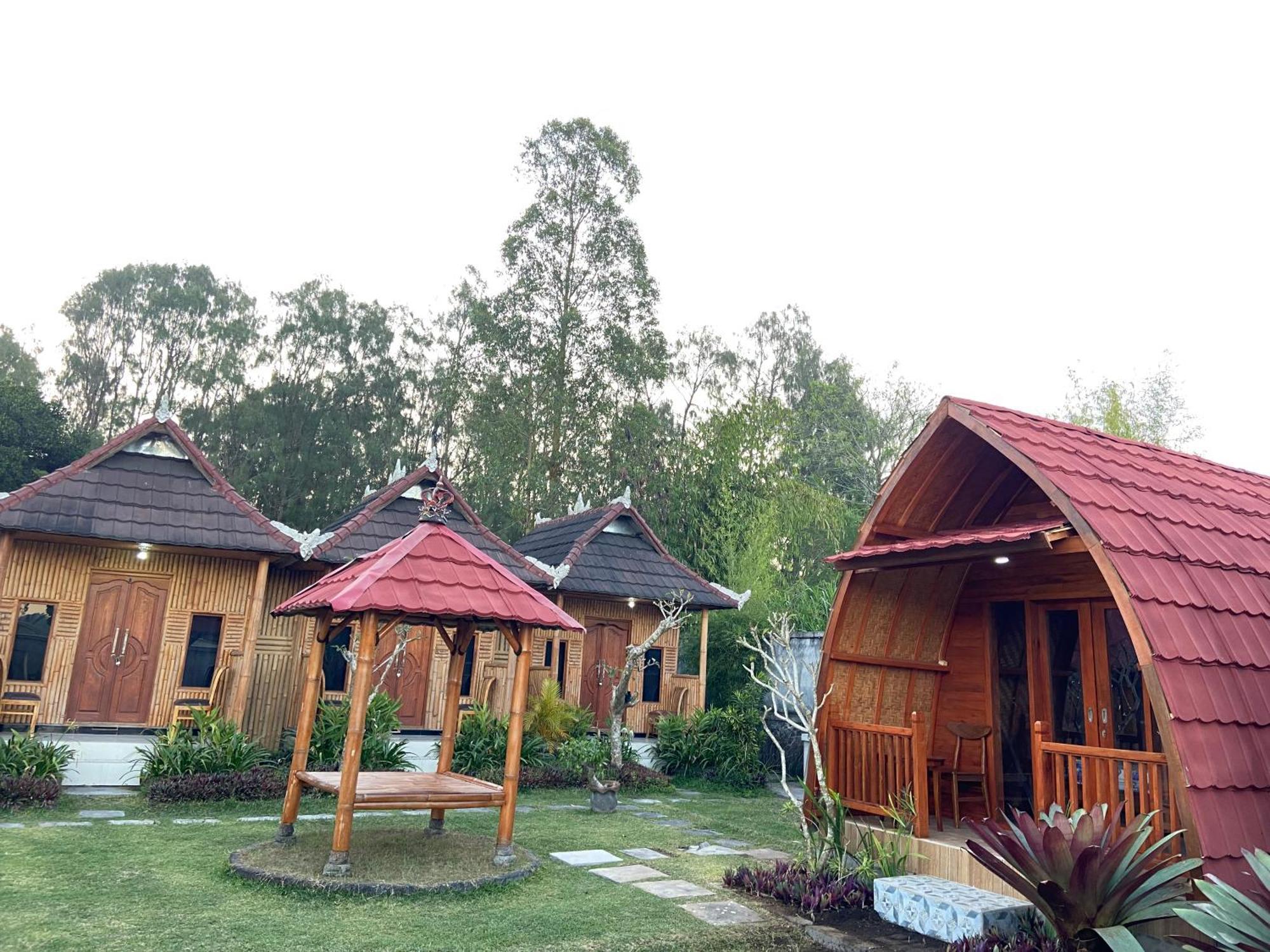 D'Yoga Bamboo House Hotel Kintamani Buitenkant foto
